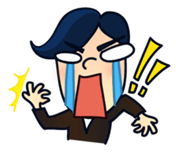 Mr.Ben : happy work life (English) sticker #10224543