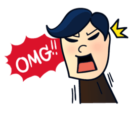 Mr.Ben : happy work life (English) sticker #10224545