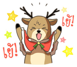 Sugar, Your Little Reindeer sticker #10224554