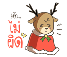 Sugar, Your Little Reindeer sticker #10224556