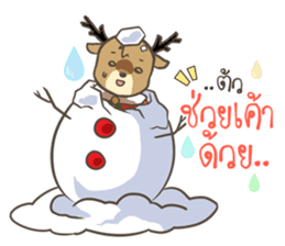 Sugar, Your Little Reindeer sticker #10224571