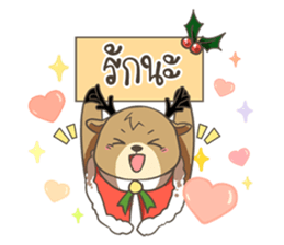 Sugar, Your Little Reindeer sticker #10224591