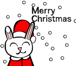 Rabbit action sticker sticker #10225321