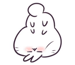 Bosstwo - Cute Rabbit POOZ(8) sticker #10226303