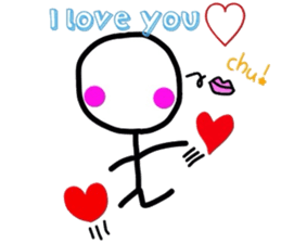 stick person life style2 sticker #10226996