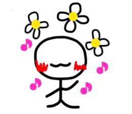 stick person life style2 sticker #10227014