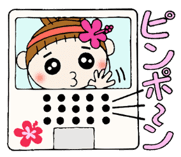 Day 3 of the Hawaiian Girl ocyame sticker #10227120