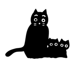 Kurobei of cat sticker #10227117