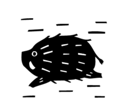 Kurobei of cat sticker #10227161