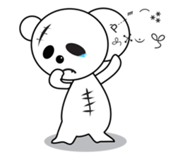 Ghost Teddy sticker #10228882