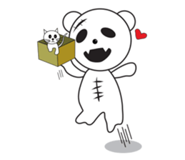 Ghost Teddy sticker #10228884