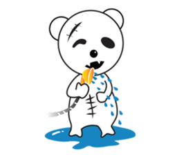 Ghost Teddy sticker #10228891