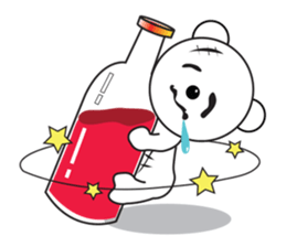 Ghost Teddy sticker #10228895