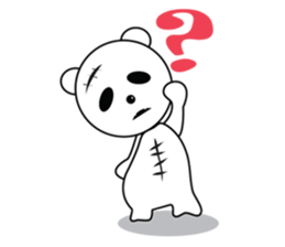 Ghost Teddy sticker #10228899