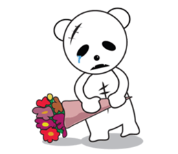 Ghost Teddy sticker #10228902