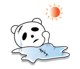 Ghost Teddy sticker #10228910