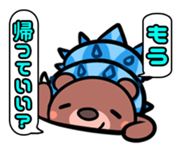 Hermit animals sticker #10229357