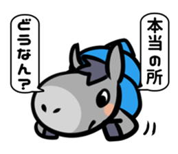 Hermit animals sticker #10229367