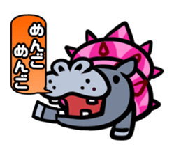 Hermit animals sticker #10229372