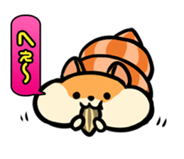 Hermit animals sticker #10229377