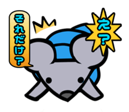 Hermit animals sticker #10229379