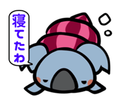 Hermit animals sticker #10229383