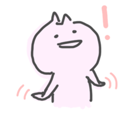 Cat is funny sticker #10229434