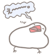 -Java sparrow, such as rice cake- sticker #10229793