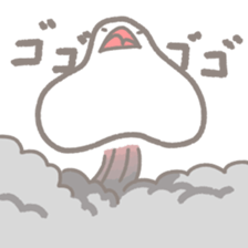 -Java sparrow, such as rice cake- sticker #10229811