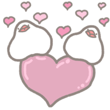 -Java sparrow, such as rice cake- sticker #10229826