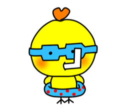 PIKO of a chick 2(English version) sticker #10230075