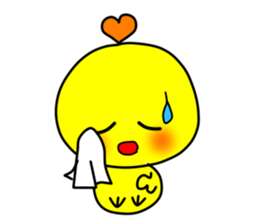 PIKO of a chick 2(English version) sticker #10230077