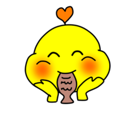 PIKO of a chick 2(English version) sticker #10230083