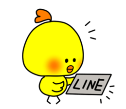PIKO of a chick 2(English version) sticker #10230085