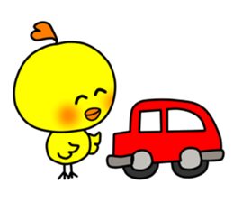 PIKO of a chick 2(English version) sticker #10230088