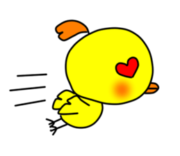 PIKO of a chick 2(English version) sticker #10230089