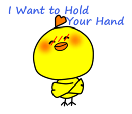 PIKO of a chick 2(English version) sticker #10230092