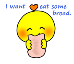 PIKO of a chick 2(English version) sticker #10230098