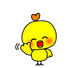 PIKO of a chick 2(English version) sticker #10230108