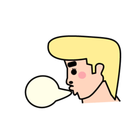 head-kun or yellow sticker #10230337