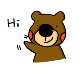 Little Brown Bear daily sticker #10230352