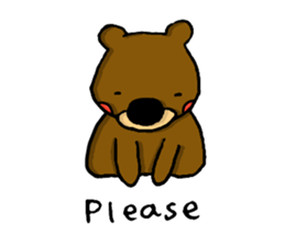 Little Brown Bear daily sticker #10230356