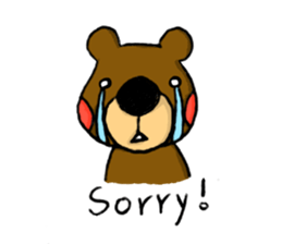 Little Brown Bear daily sticker #10230357