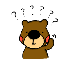 Little Brown Bear daily sticker #10230360