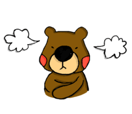 Little Brown Bear daily sticker #10230362