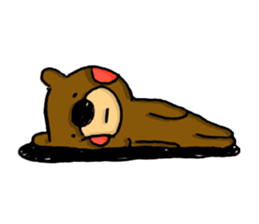 Little Brown Bear daily sticker #10230370