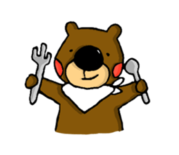 Little Brown Bear daily sticker #10230372