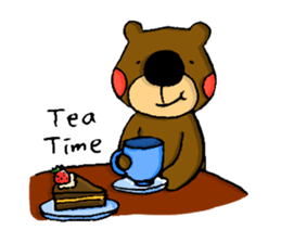 Little Brown Bear daily sticker #10230374