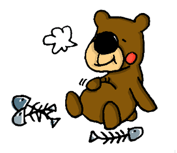 Little Brown Bear daily sticker #10230376