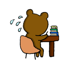 Little Brown Bear daily sticker #10230388